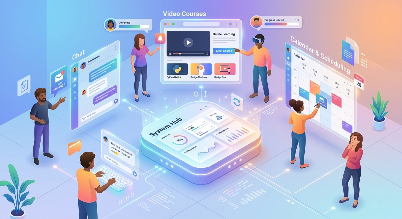 Custom Interactive Platforms & Digital Communities